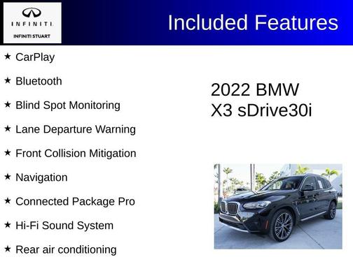 2022 BMW X3 sDrive30i