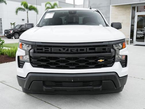 Summit White 2023 Chevrolet Silverado 1500 WT