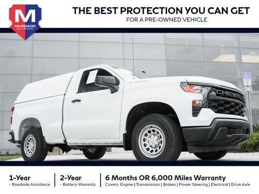 Summit White 2023 Chevrolet Silverado 1500 WT