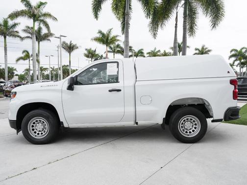 Summit White 2023 Chevrolet Silverado 1500 WT