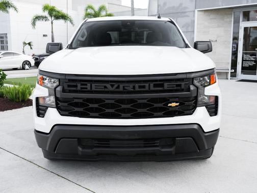 Summit White 2023 Chevrolet Silverado 1500 WT
