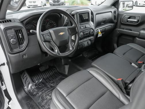 Summit White 2023 Chevrolet Silverado 1500 WT