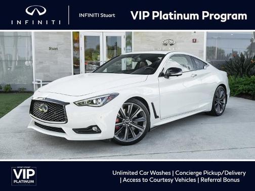 Majestic White 2022 INFINITI Q60 RED SPORT 400