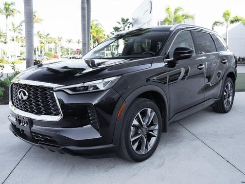 Mineral Black 2023 INFINITI QX60 Luxe