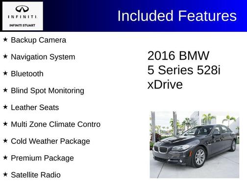 Dark Graphite 2016 BMW 528 i xDrive