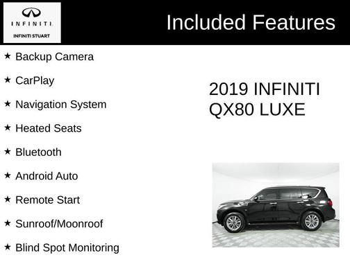 2019 INFINITI QX80 Luxe