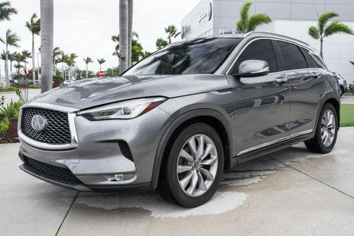 Graphite Shadow 2019 INFINITI QX50 Luxe