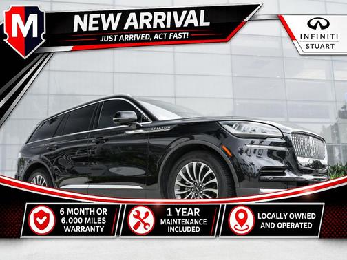 Black Metallic 2023 Lincoln Aviator Reserve RWD