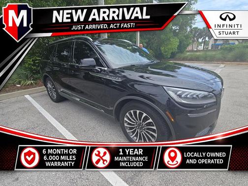 Black Metallic 2023 Lincoln Aviator Reserve RWD