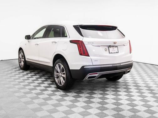 Crystal White Tri-Coat 2025 Cadillac XT5 Premium Luxury