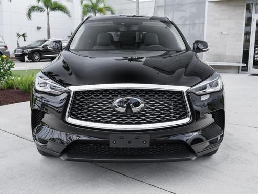 Black Obsidian 2023 INFINITI QX50 Luxe