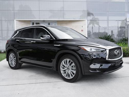 Black Obsidian 2023 INFINITI QX50 Luxe