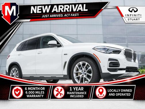 Alpine White 2023 BMW X5 PHEV xDrive45e
