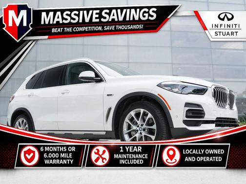 Alpine White 2023 BMW X5 PHEV xDrive45e