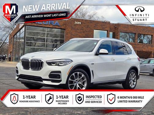Alpine White 2023 BMW X5 PHEV xDrive45e