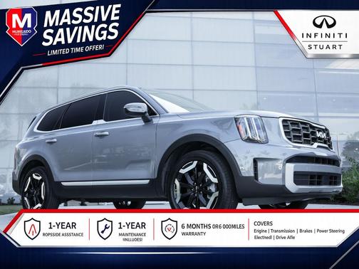 Everlasting Silver 2023 Kia Telluride S