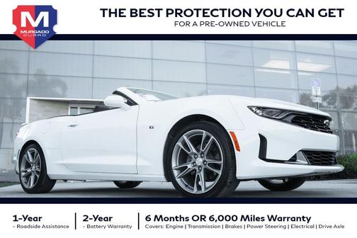 Summit White 2024 Chevrolet Camaro 1LT Convertible