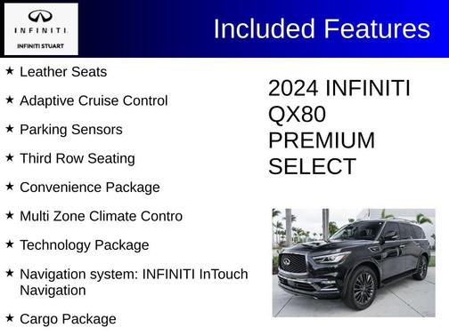 2024 INFINITI QX80 PREMIUM SELECT
