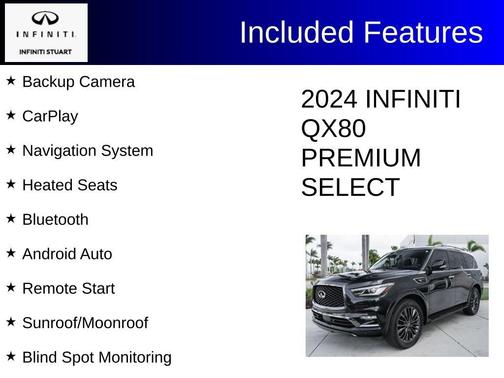 2024 INFINITI QX80 PREMIUM SELECT