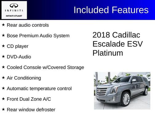 2018 Cadillac Escalade ESV Platinum
