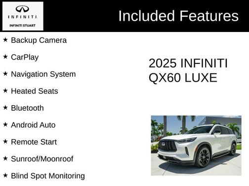 2025 INFINITI QX60 Luxe