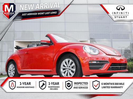 Habanero Orange Metallic w/ Black Top 2019 Volkswagen Beetle 2.0T S