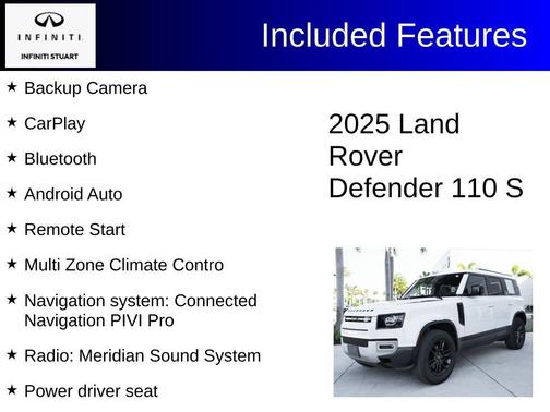 Fuji White 2025 Land Rover Defender P300