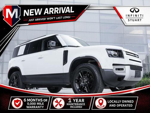 Fuji White 2025 Land Rover Defender P300