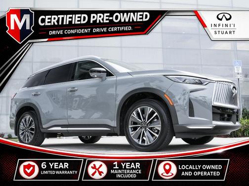 Harbor Gray 2026 INFINITI QX60 LUXE