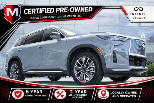 Harbor Gray 2026 INFINITI QX60 Luxe