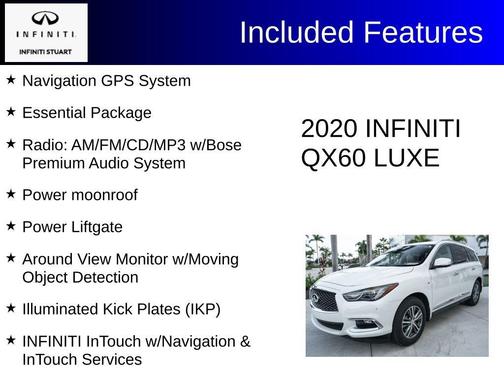 2020 INFINITI QX60 Luxe