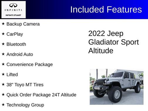 2022 Jeep Gladiator Sport