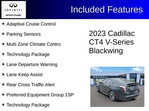 Black Raven 2023 Cadillac CT4-V Blackwing