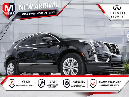 Stellar Black Metallic 2025 Cadillac XT5 Luxury