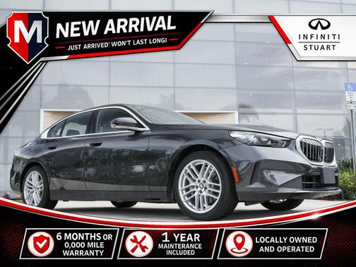 Dark Graphite 2024 BMW 530 i
