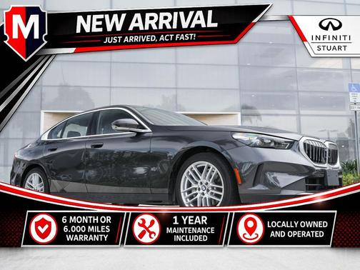 Dark Graphite 2024 BMW 530 i