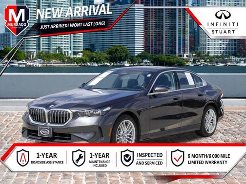 Dark Graphite 2024 BMW 530 i