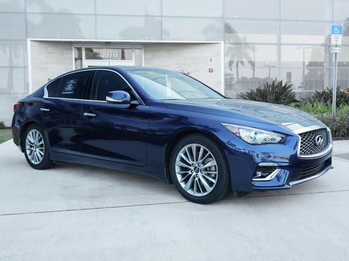 Grand Blue 2023 INFINITI Q50 LUXE