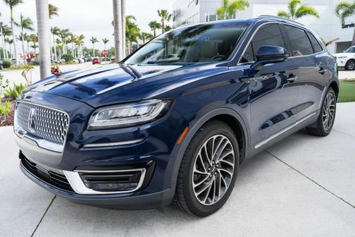 Rhapsody Blue Metallic 2019 Lincoln Nautilus Reserve