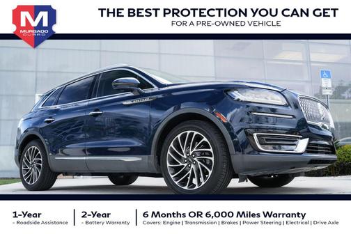 Rhapsody Blue Metallic 2019 Lincoln Nautilus Reserve