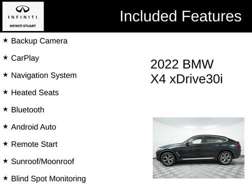 2022 BMW X4 xDrive30i