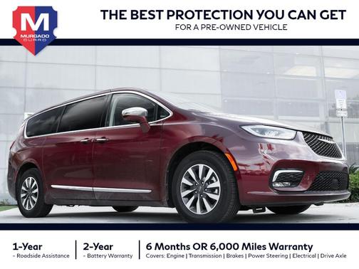 Velvet Red Pearlcoat 2022 Chrysler Pacifica Hybrid Limited