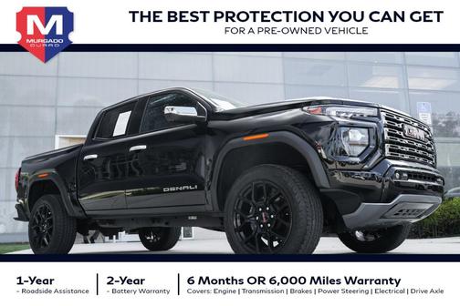 Onyx Black 2024 GMC Canyon Denali