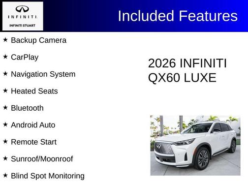 2026 INFINITI QX60 Luxe