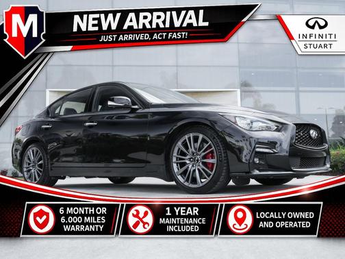 Midnight Black 2023 INFINITI Q50 RED SPORT 400