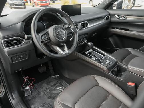 Jet Black Mica 2025 Mazda CX-5 2.5 Turbo Signature