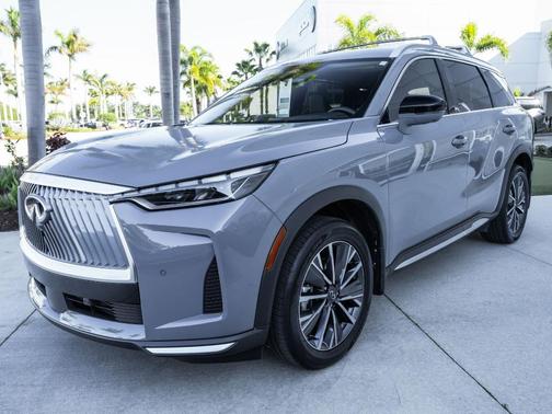 Harbor Gray 2026 INFINITI QX60 Luxe