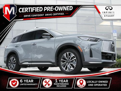 Harbor Gray 2026 INFINITI QX60 Luxe