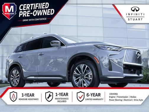 Harbor Gray 2026 INFINITI QX60 Luxe