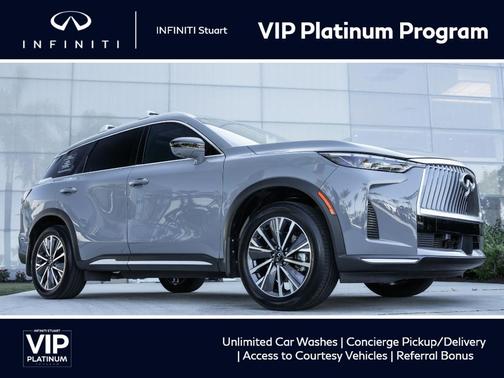Harbor Gray 2026 INFINITI QX60 Luxe
